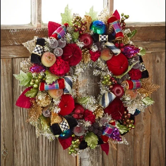 26” LARGE NEW CHRISTMAS WREATH - Picture 1 of 2